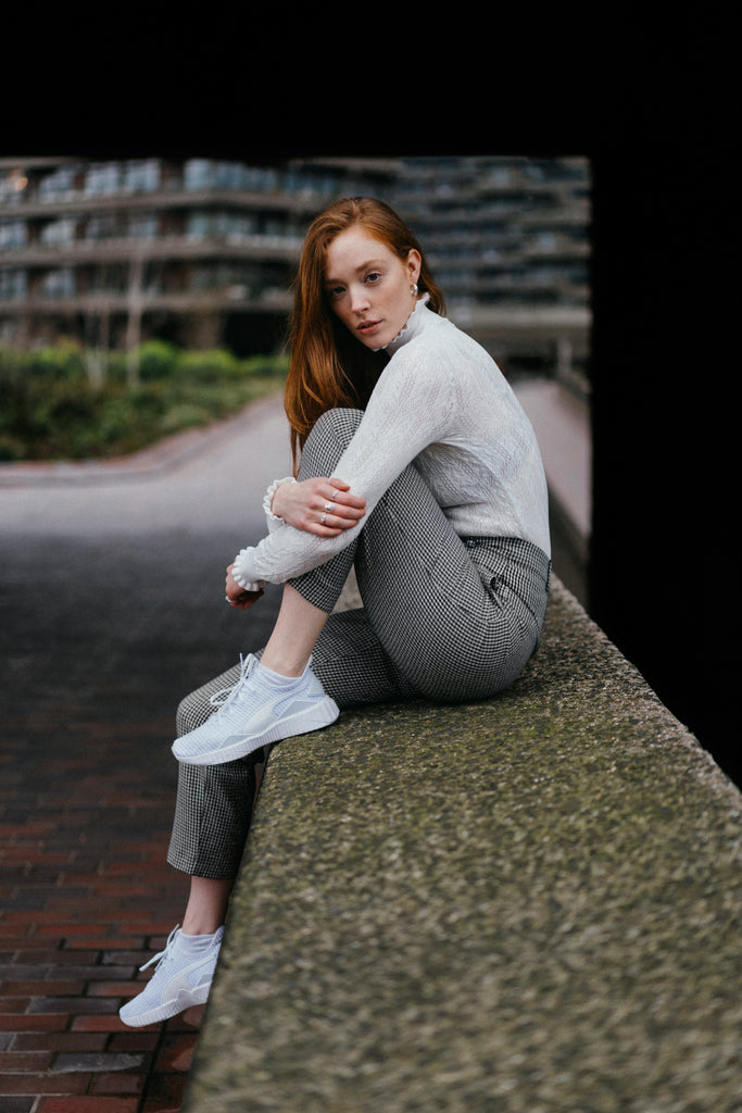 Model Sophie Thorpe at 'The Barbican' shot for 'BMA Models' – Photo by Chris Johnson.