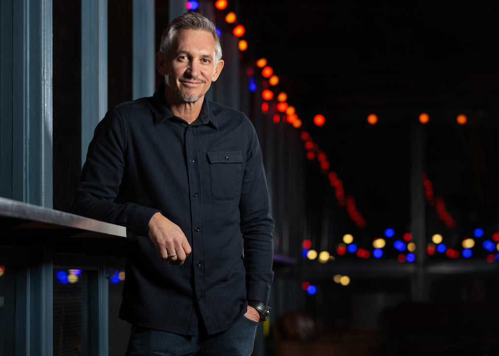 Gary Lineker shot at 'Dinerama' in Shoreditch for an editorial feature in 'Foodism Magazine' – Photo by Chris Johnson. 