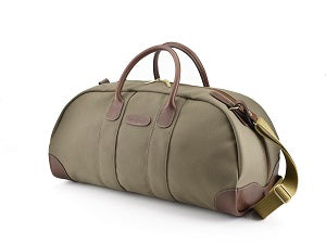 Billingham Weekender Duffel Bag (Sage FibreNyte / Chocolate Leather)