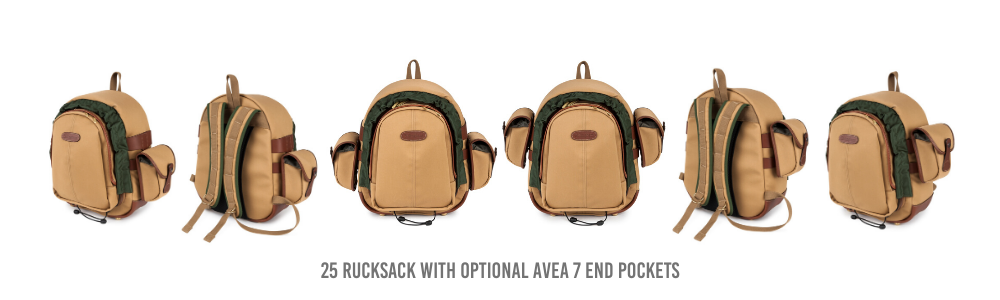 Billingham 25 Rucksack with AVEA 7 End Pockets