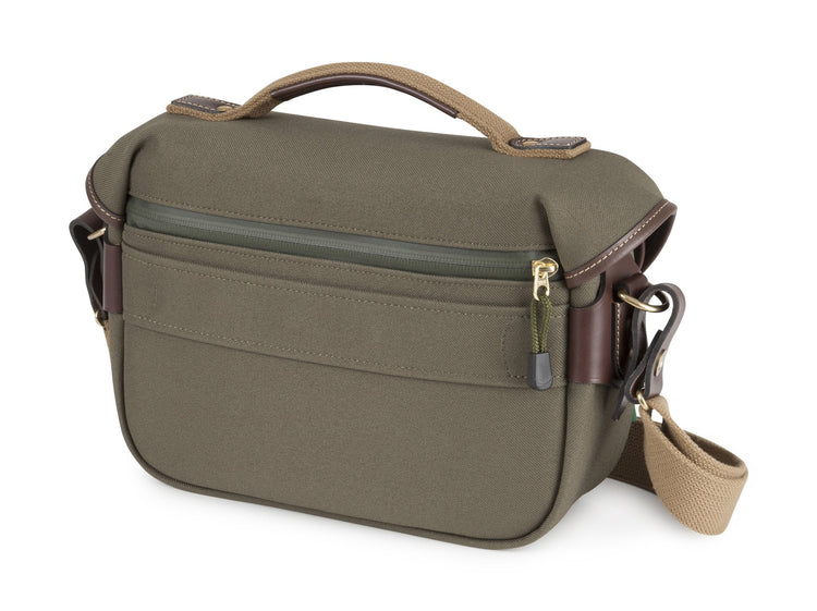 Billingham Hadley Small Pro Camera Bag - Sage FibreNyte / Chocolate Leather  – Billingham Bags