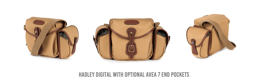 Billingham Hadley Digital with AVEA 7 End Pockets attached.