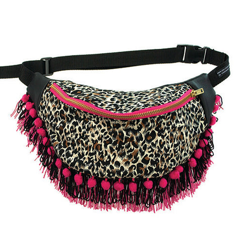 Animal Pom Pom Bumbag Fanny Pack 