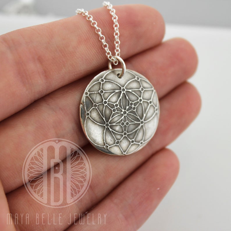 sacred geometry pendant