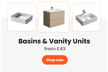 Shop Basins and Vanity Units - from only £43!