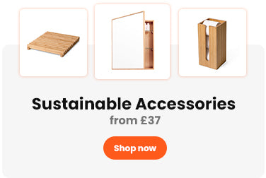Shop Sustainable Bathroom Accessories - from only £37!