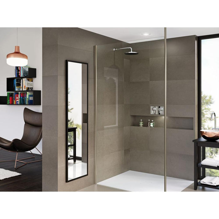 Matki One Wet Room Panel With Ceiling Brace Bar