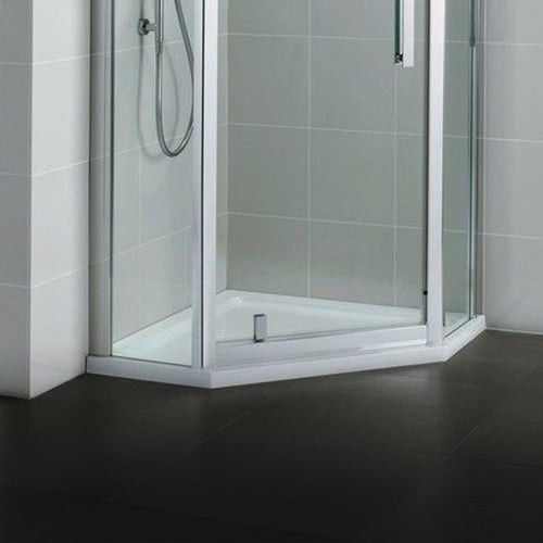 Shop Pentagon Shower Trays at Unbeatable Bathrooms.