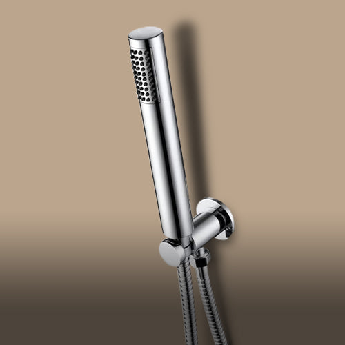 Dash Exposed Thermostatic Shower System with 8 Shower Head, Handshower,  Metal Lever Diverter Handle, Metal Lever and Cross Handle