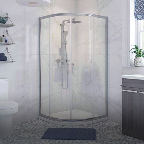 Shop Quadrant Shower Enclosures at Unbeatable Bathrooms.