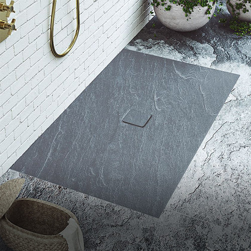 Shop Slate Effect Shower Trays at Unbeatable Bathrooms.