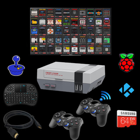 Retropie Emulation Console Kit Video Game System 30 000 