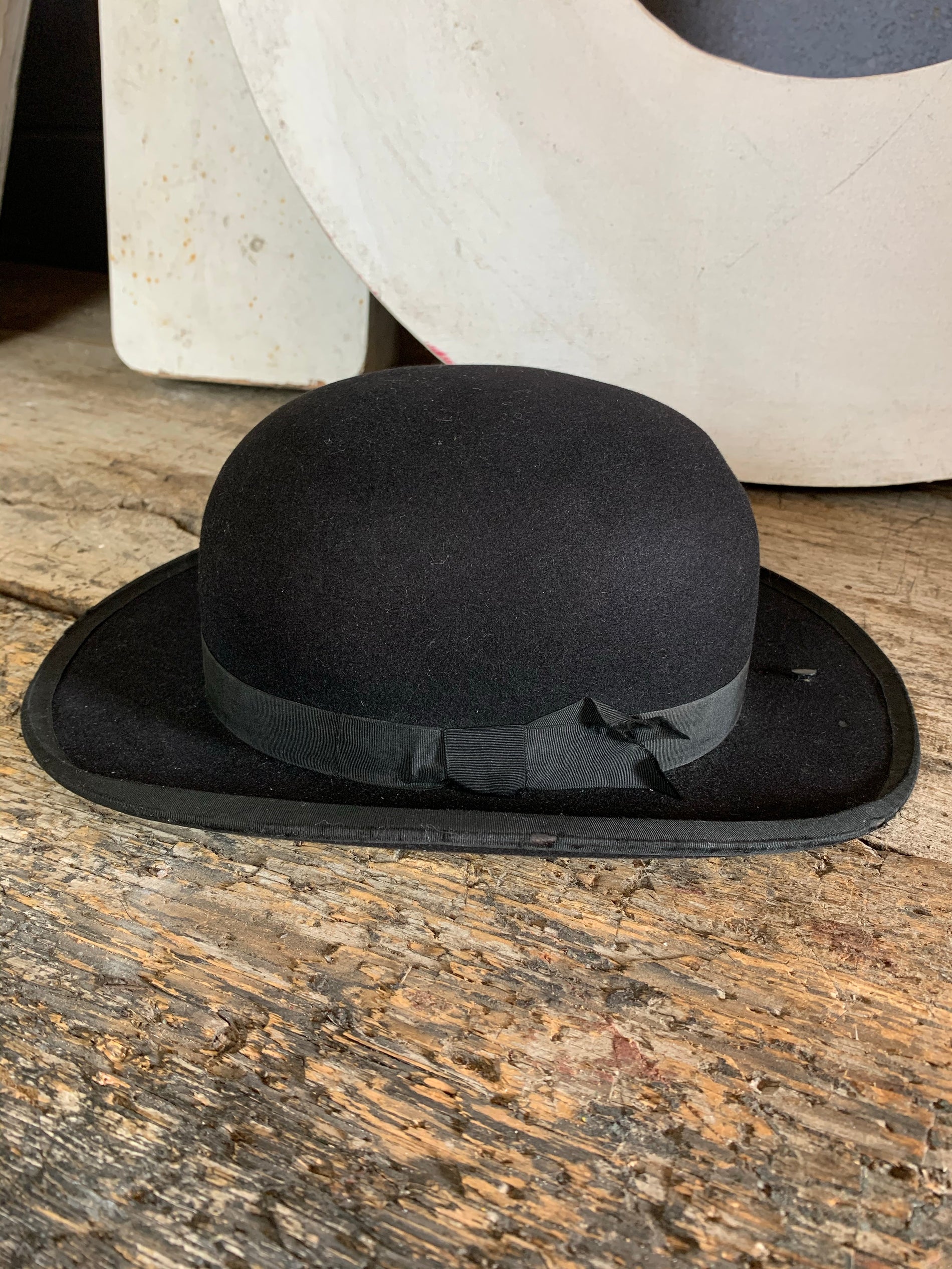 A Lincoln, Bennett & Co. black cappello Romano hat - Belle and Beast ...