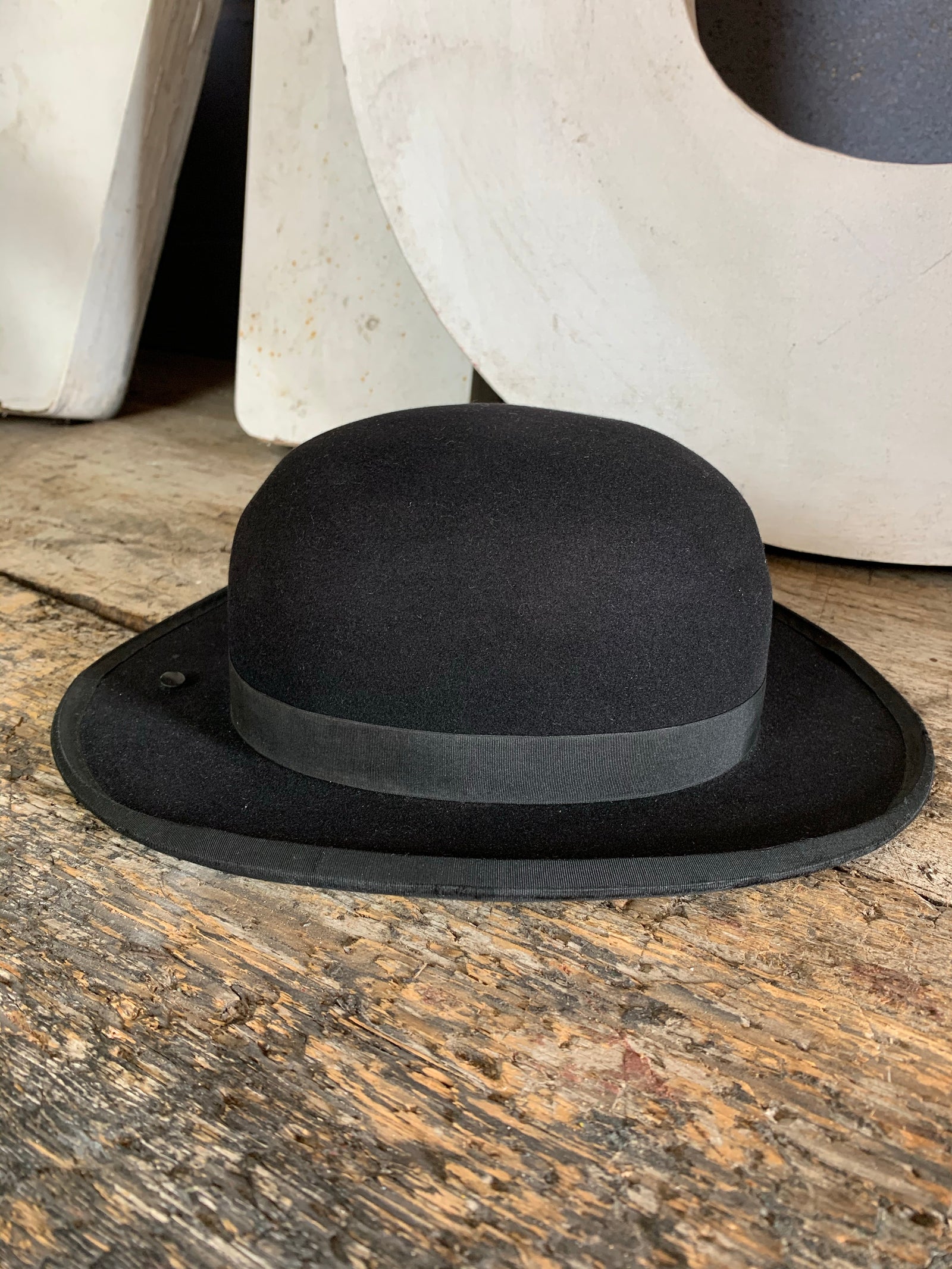 A Lincoln, Bennett & Co. black cappello Romano hat - Belle and Beast ...