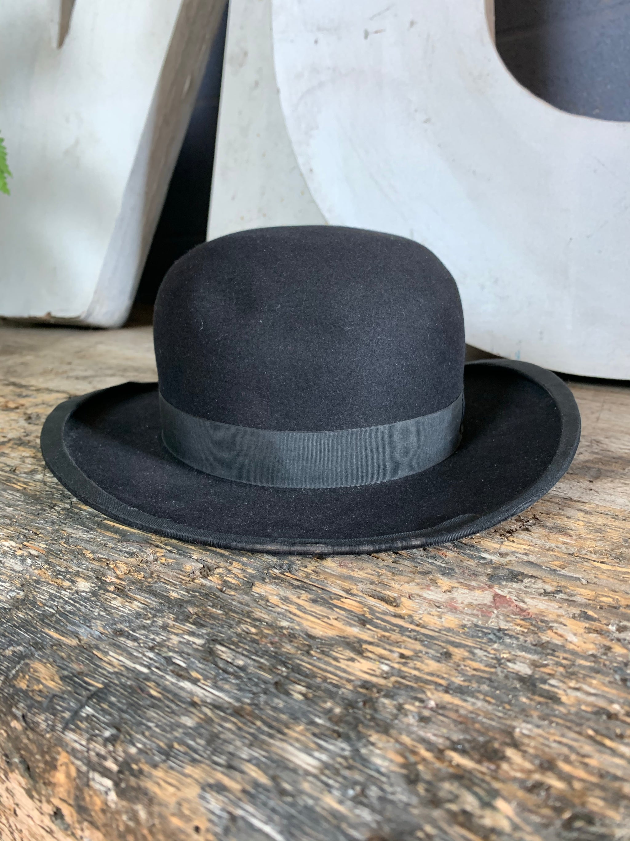A Lincoln, Bennett & Co. black cappello Romano hat - Belle and Beast ...
