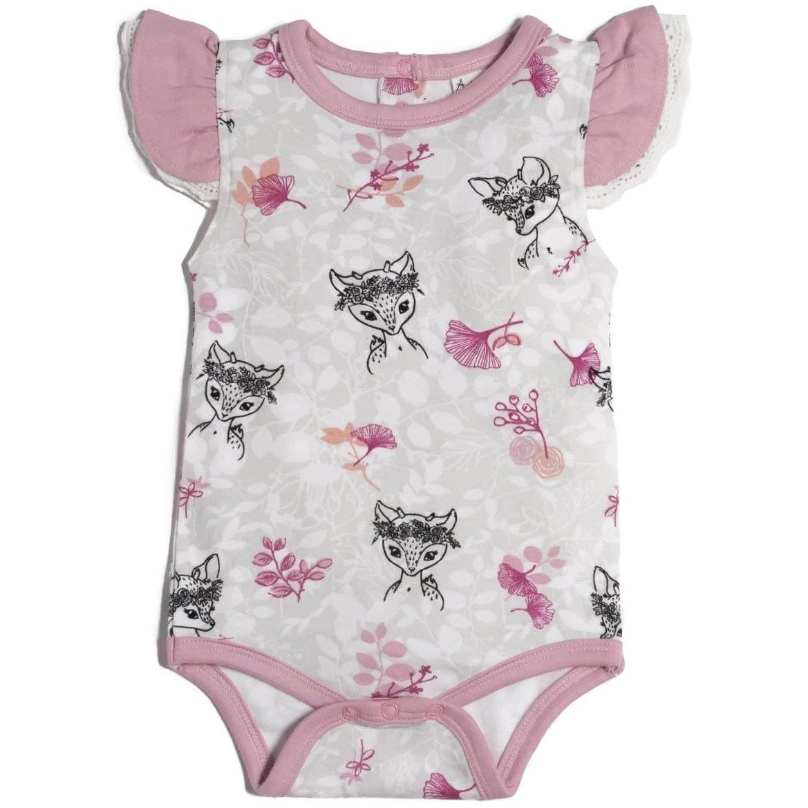 flutter sleeve onesie