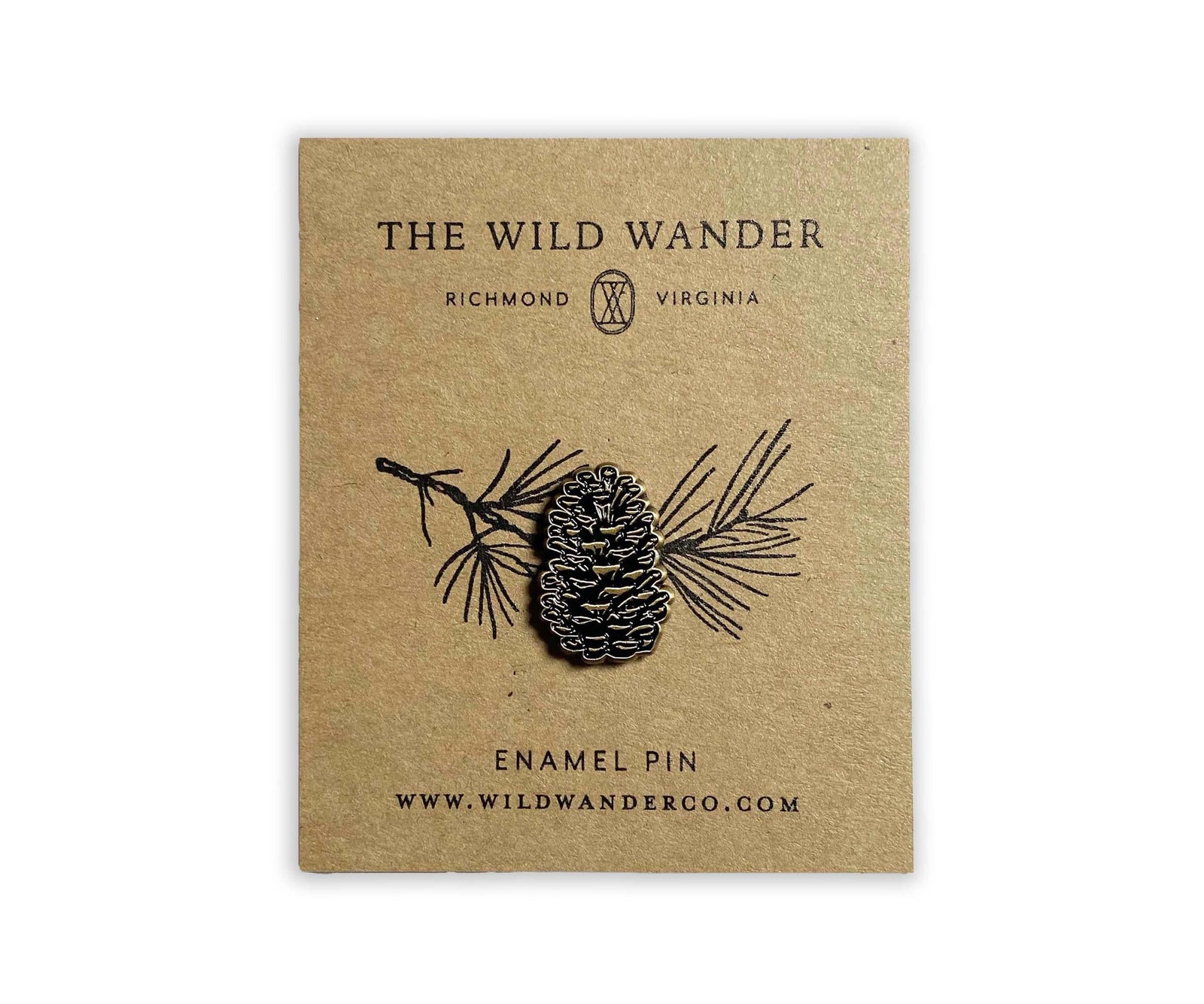 The Wild Wander Trout Enamel Pin