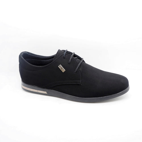 Baskets 211 Nubuck Noir semelle Noire Homme