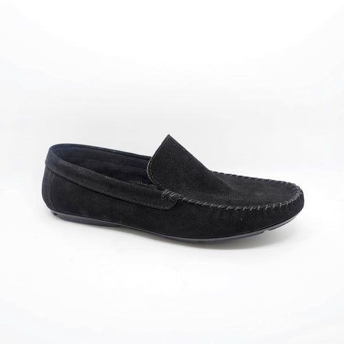 Mocassins en cuir DR27 Noir