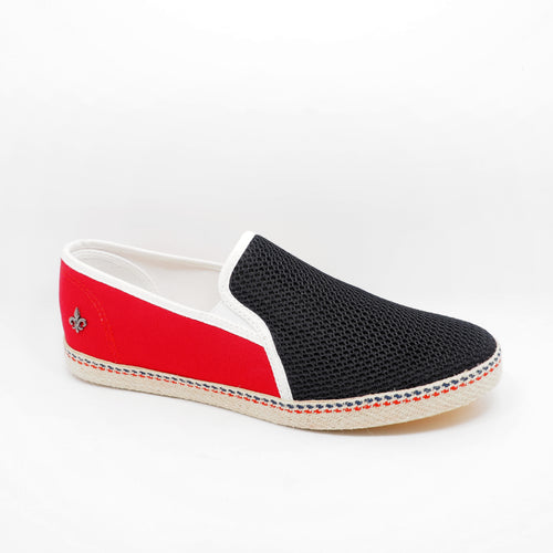 Espadrilles Prime Rouge/Noir Homme