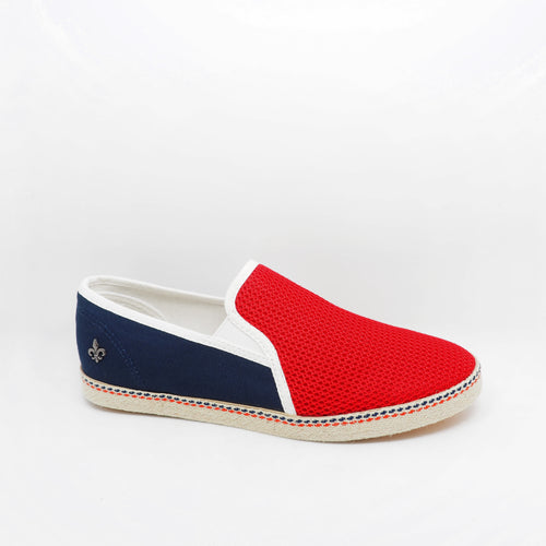 Espadrilles Prime Marine/Rouge Homme