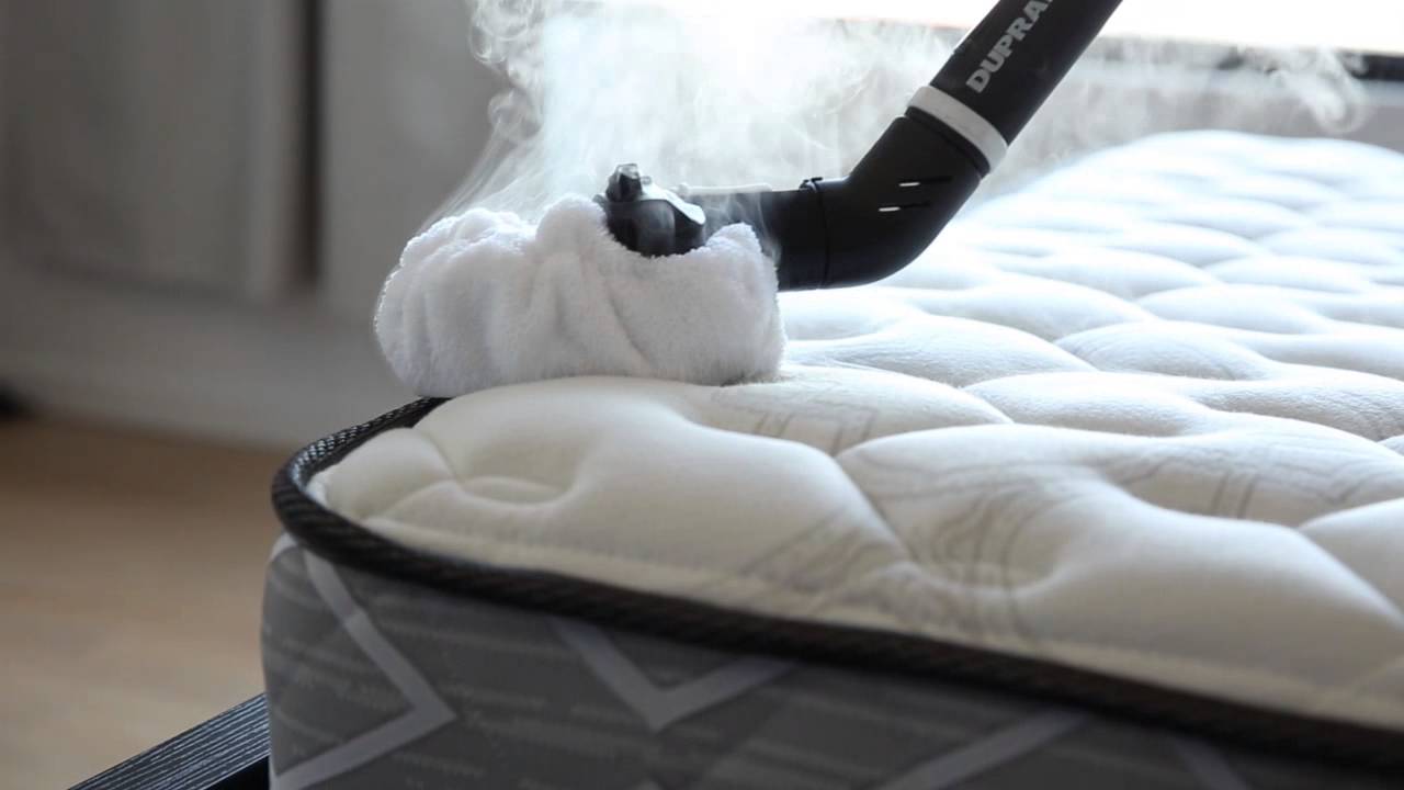 can you steam clean a latex mattress