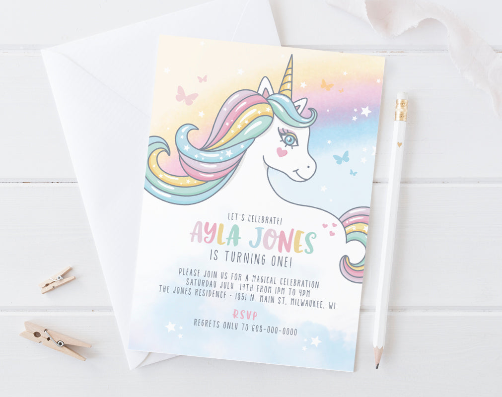 Unicorn Invitation Images Free Vectors Stock Photos Psd