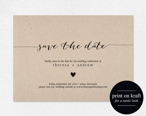 Funny Save The Date Printable Shit Just Got Real Wedding Invitation Bliss Paper Boutique