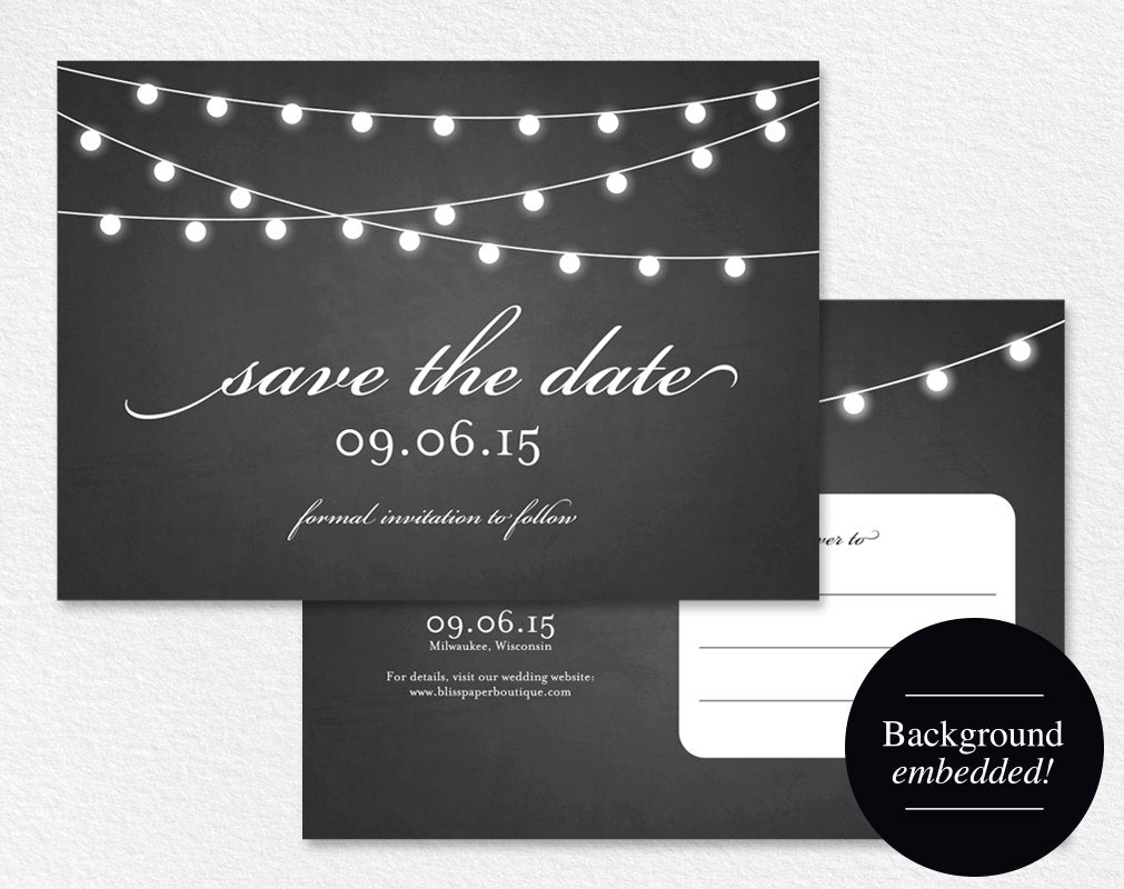 Save The Date Postcard Save The Date Printable Save The Date