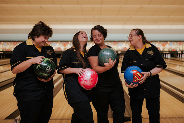 Team of Bowling Ladies