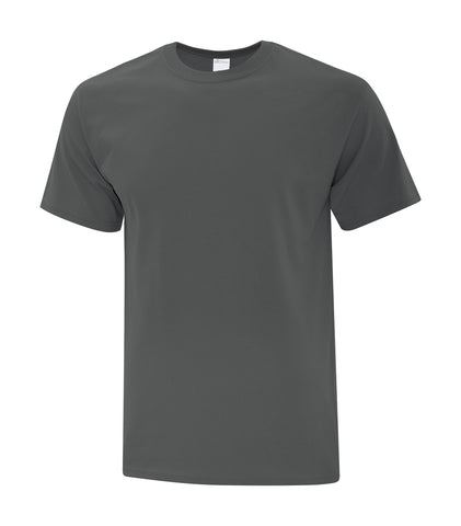 Everyday Cotton Tee – Pewter Graphics