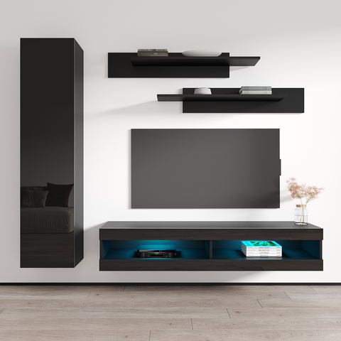 modern entertainment wall units