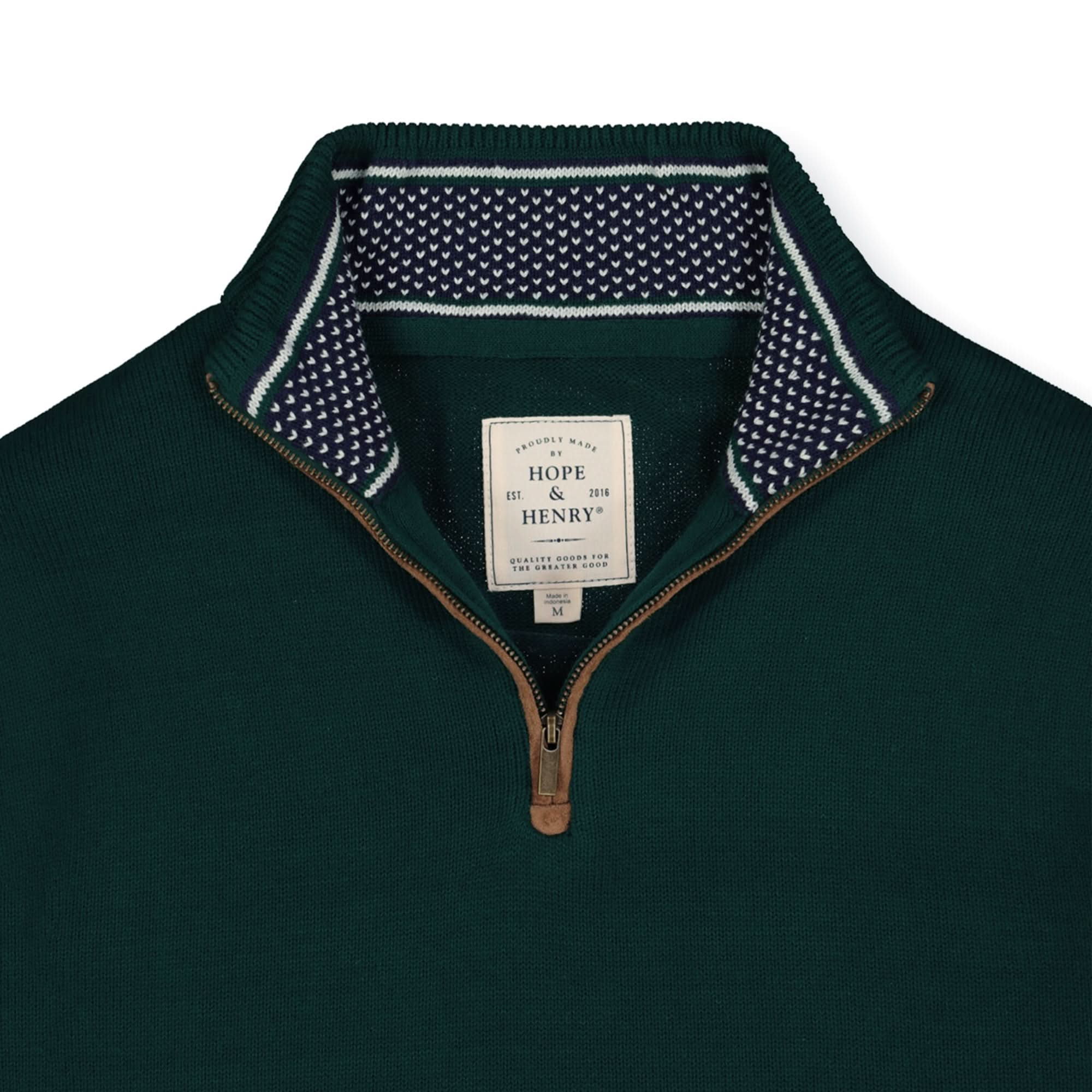 Half Zip Pullover Sweater | Hope & Henry Men