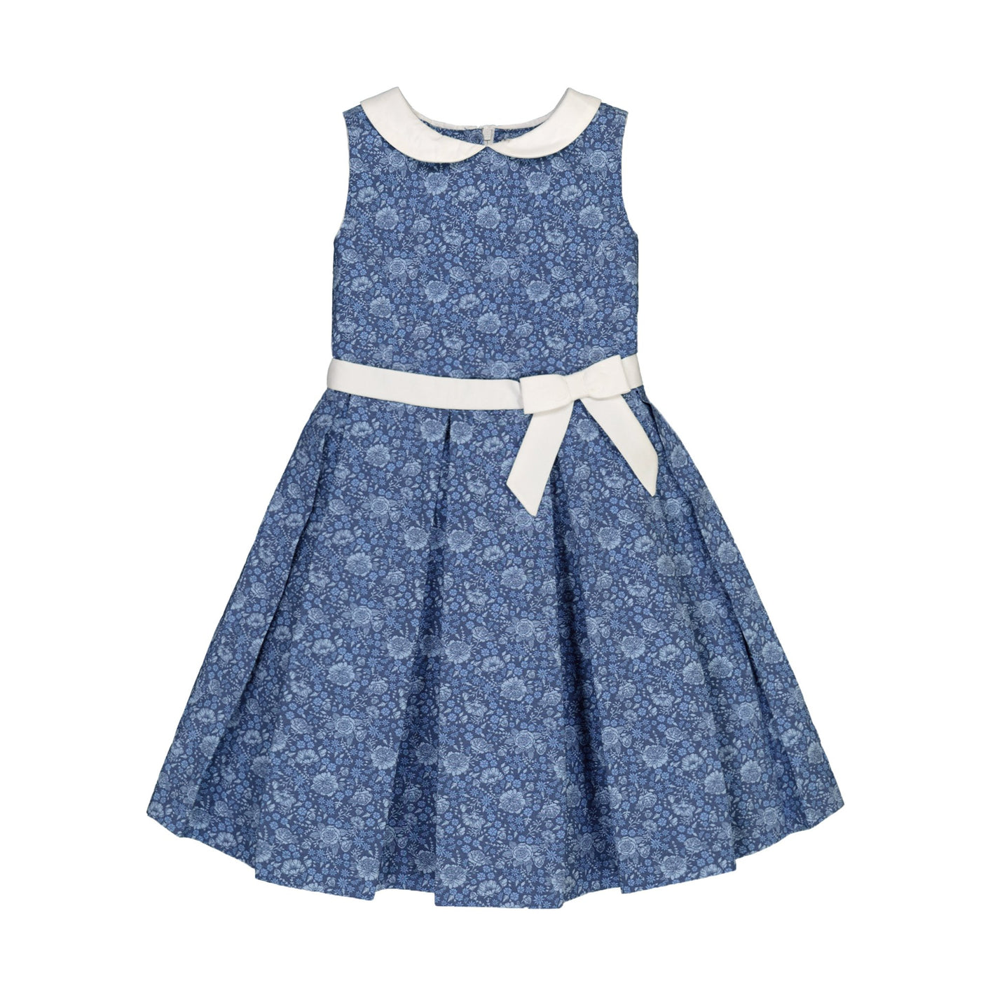 Tea Dress with Collar and Sash | Hope & Henry Girl