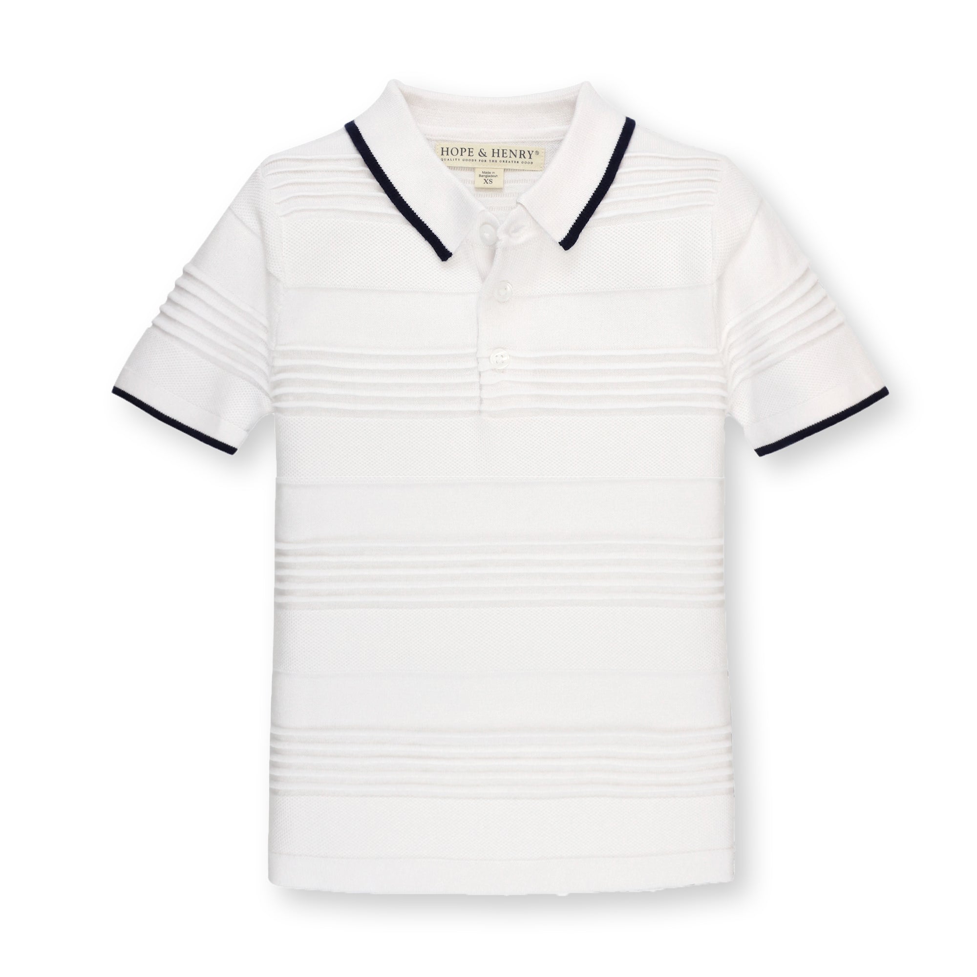 Short Sleeve Sweater Polo | Hope & Henry Boy