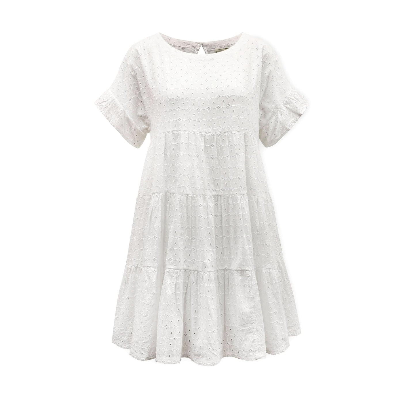 Tiered Eyelet Dress | Hope & Henry Women