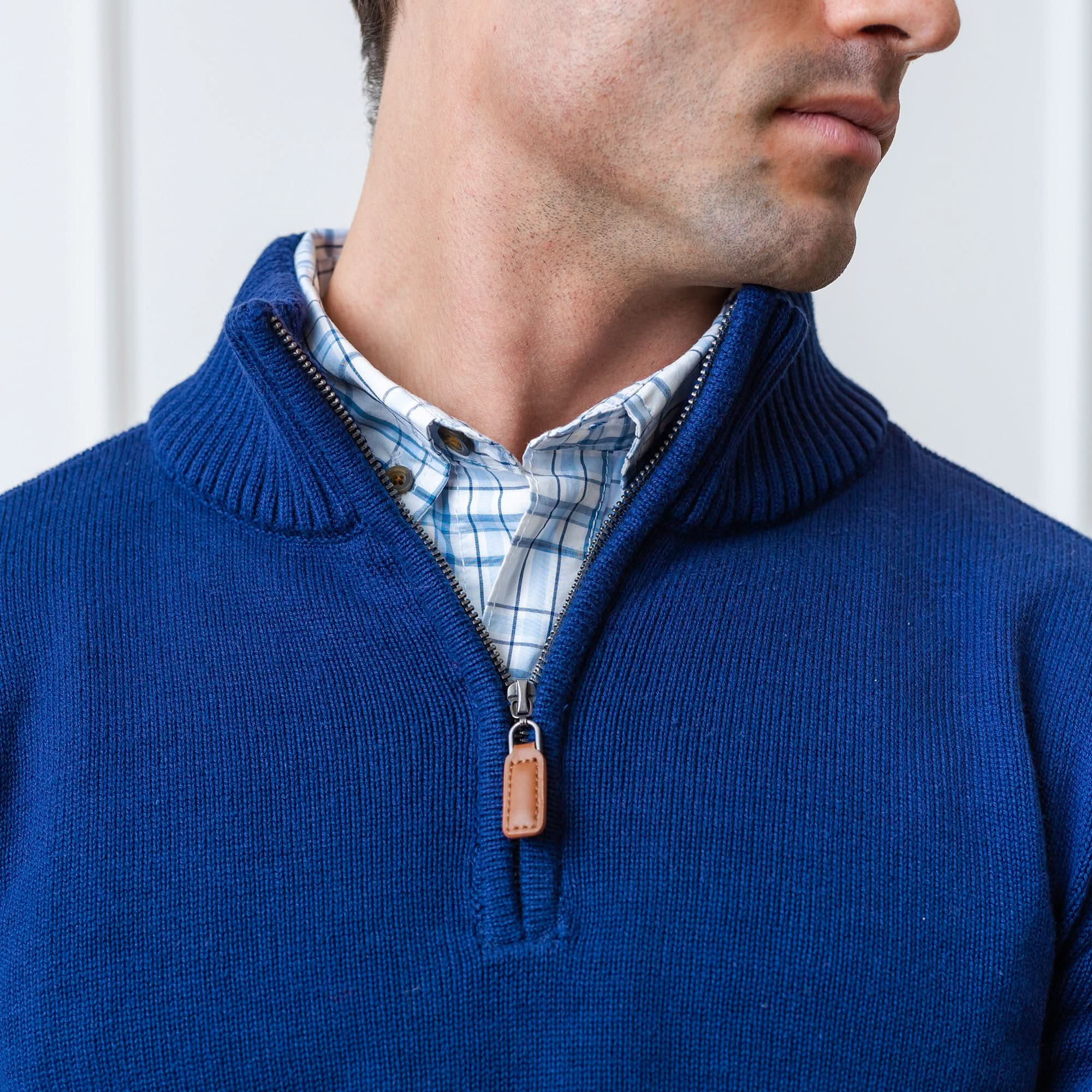 Half Zip Pullover Sweater | Hope & Henry Men