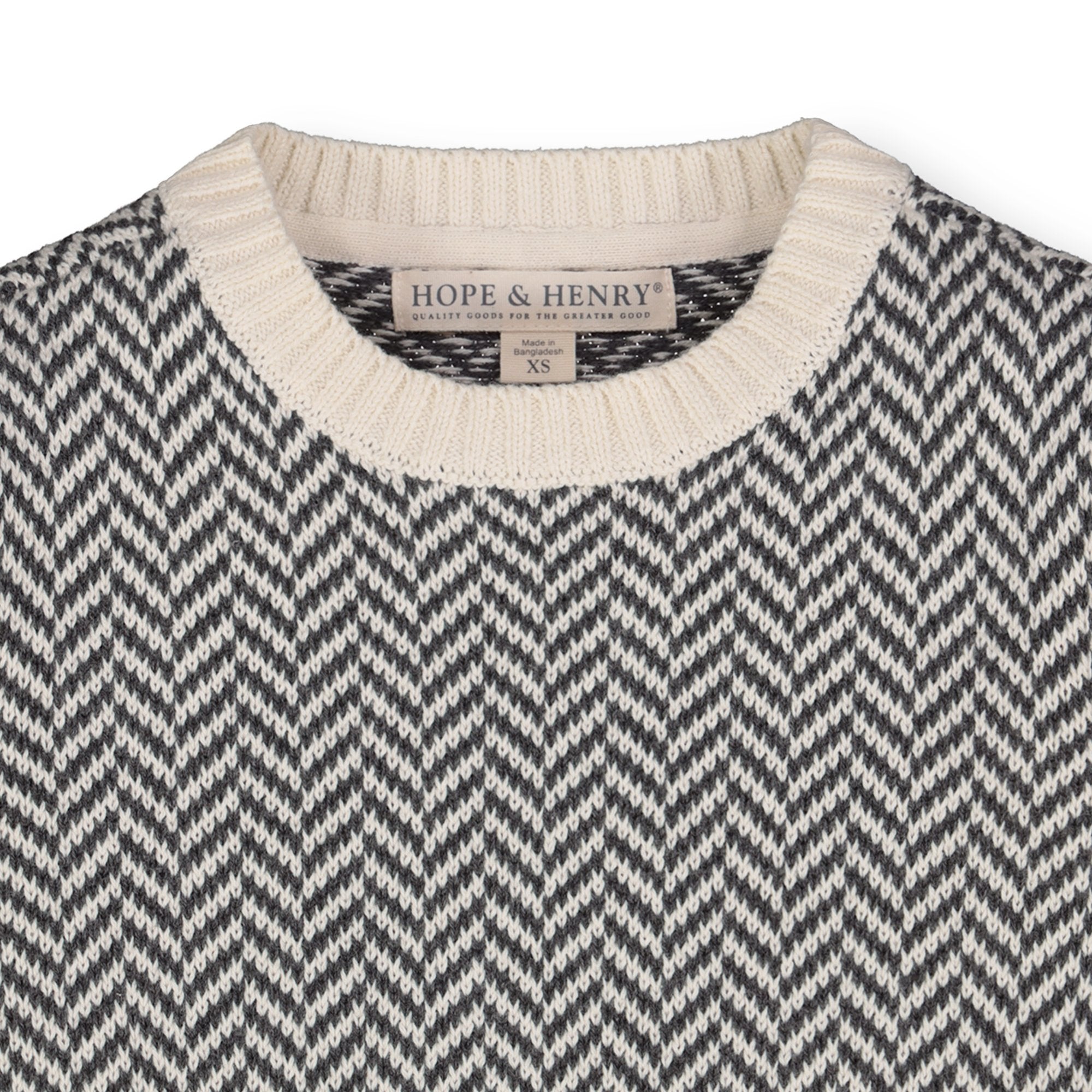 YOKE Printed Cotton Crewneck Sweater