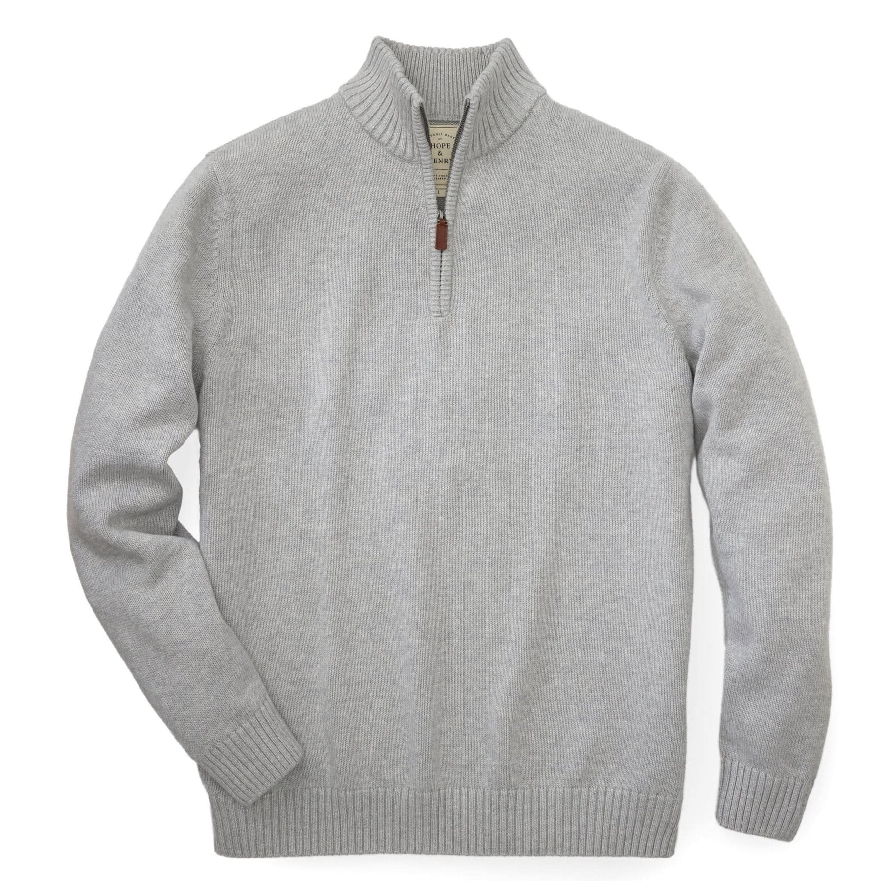 Half Zip Pullover Sweater | Hope & Henry Men