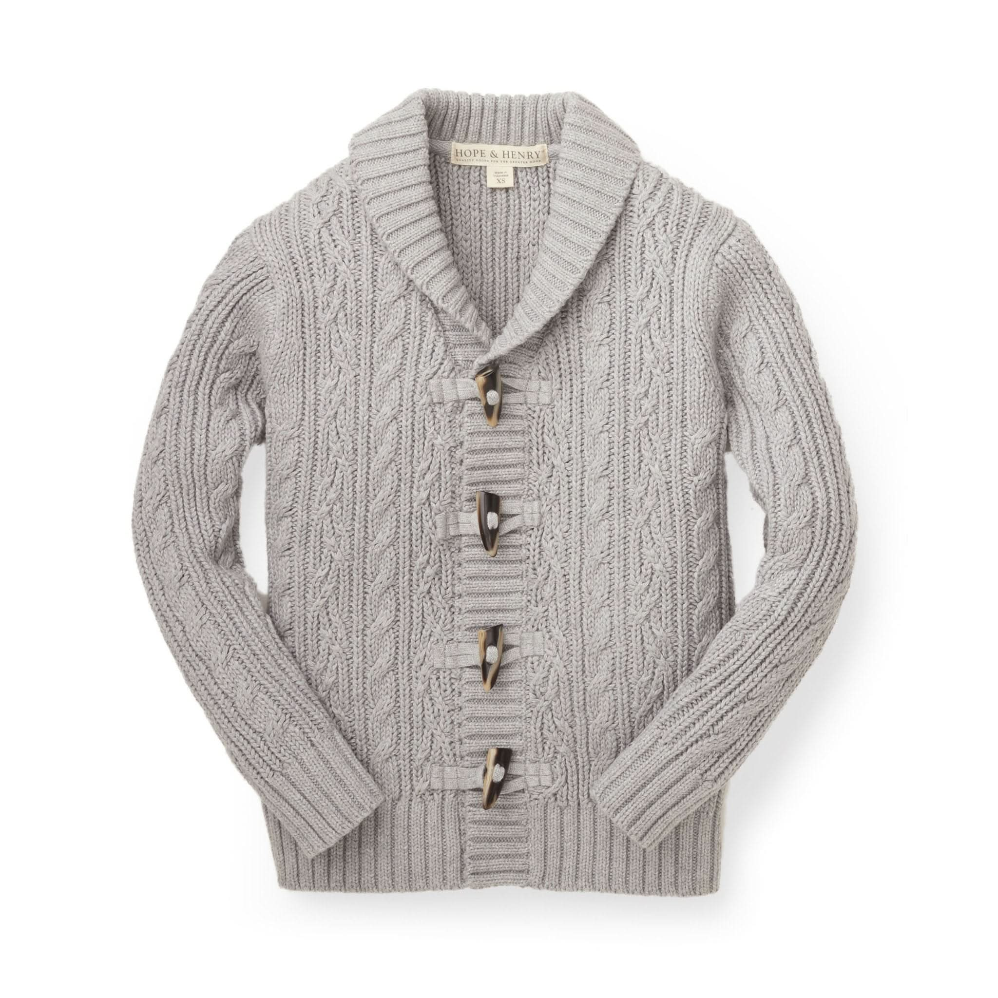 Shawl Collar Cardigan | Hope & Henry Boy