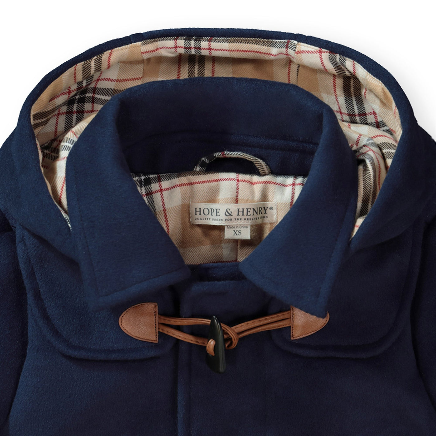 Toggle Duffle Coat | Hope & Henry Unisex