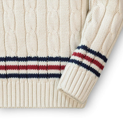 V-Neck Cricket Sweater | Hope & Henry Boy