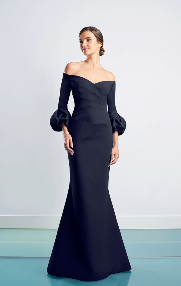 Alexander by Daymor - 1478: Off-Shoulder Evening Gown