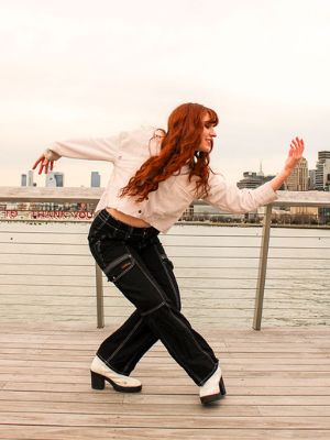 Lauren Barette dancing in NYC