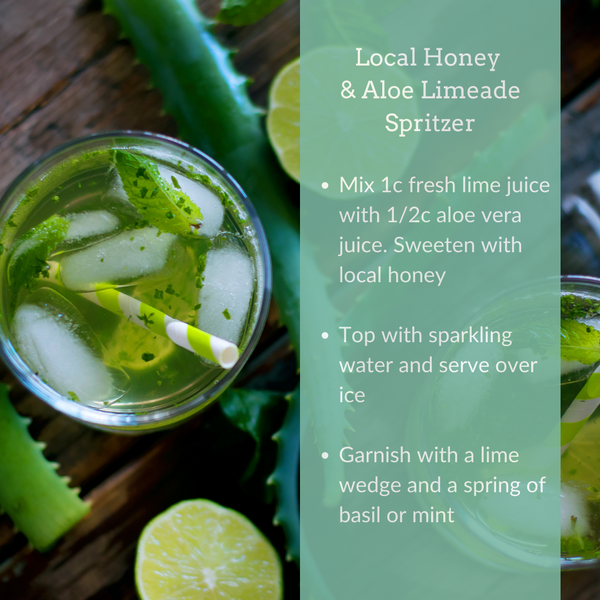 Recipe for Aloe Lime Mocktail