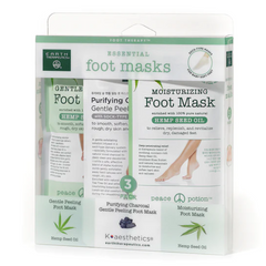 Earth Therapeutics Essential Foot Masks