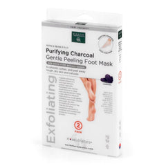 Earth Therapeutics Purifying Charcoal Gentle Foot Peeling Mask