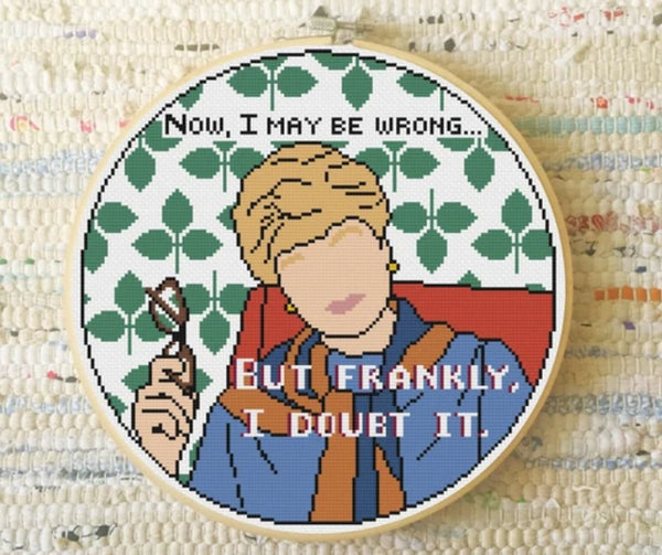 “I really wrote [my book], well, for my own enjoyment, I guess... You know, like some people needlepoint or paint.” — Jessica Fletcher, Murder She Wrote, S1E1 (Etsy)