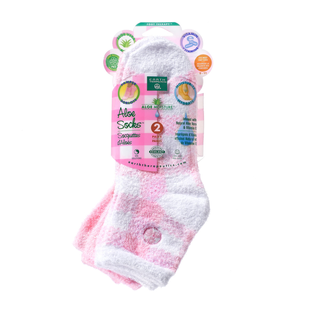 Aloe Socks Double Pack Socks | Aloe Infused Socks | Moisturizing Sock ...