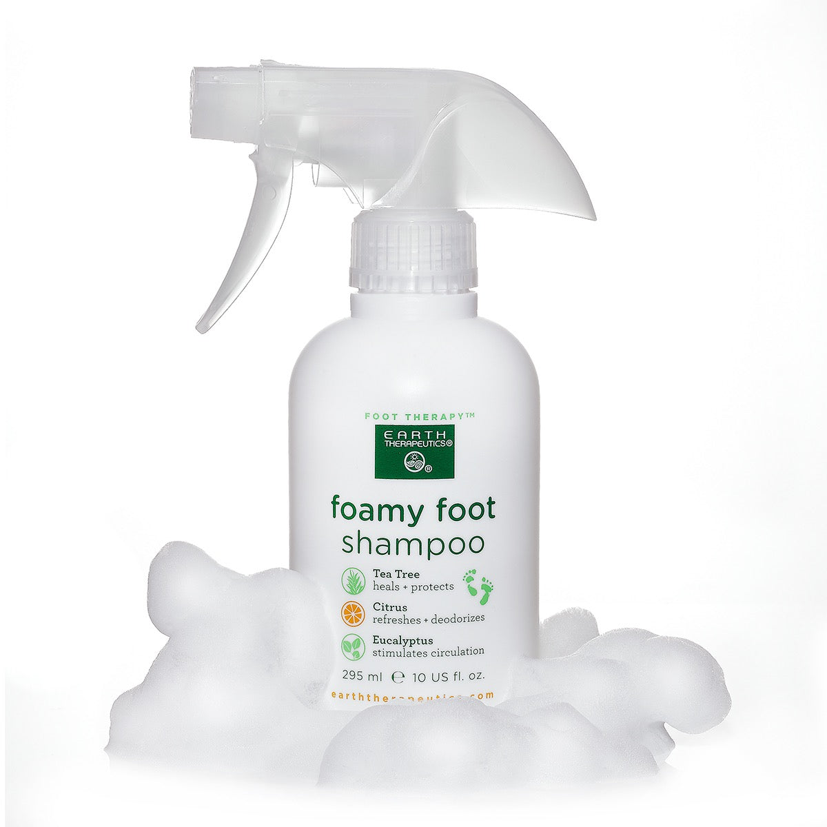 Foamy Foot Shampoo – Earth Therapeutics